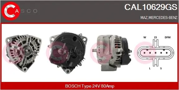 Alternator (CAL10629GS)