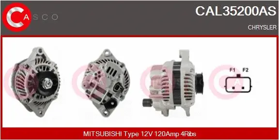 Alternator (CAL35200AS)
