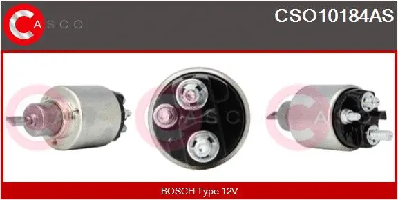 Solenoid Switch, starter (CSO10184AS)