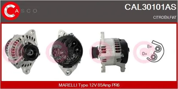 Alternator (CAL30101AS)