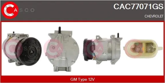 Compressor, air conditioning (CAC77071GS)