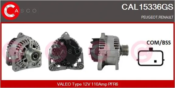 Alternator (CAL15336GS)