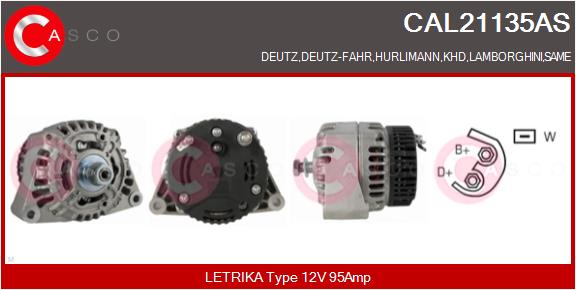 Alternator (CAL21135AS)