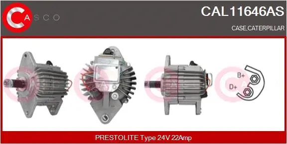 Alternator (CAL11646AS)
