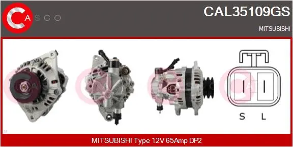 Alternator (CAL35109GS)