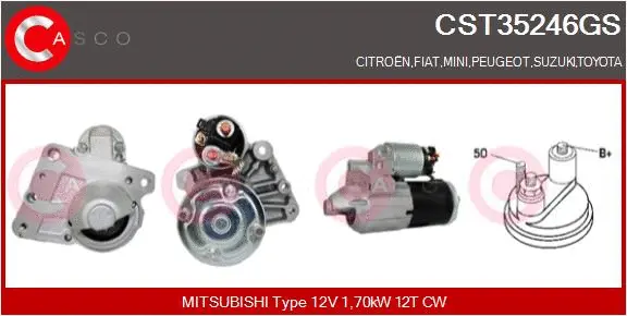 Starter (CST35246GS)