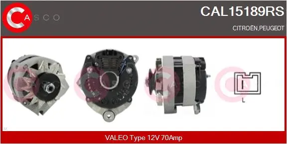 Alternator (CAL15189RS)
