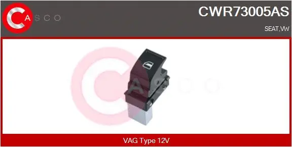 Switch, window regulator (CWR73005AS)