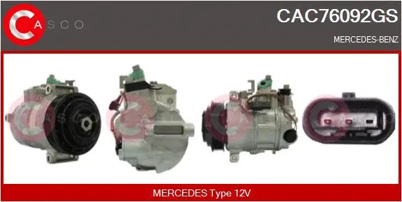 Compressor, air conditioning (CAC76092GS)