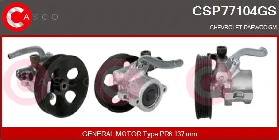 Hydraulic Pump, steering (CSP77104GS)