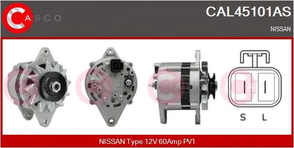 Alternator (CAL45101AS)