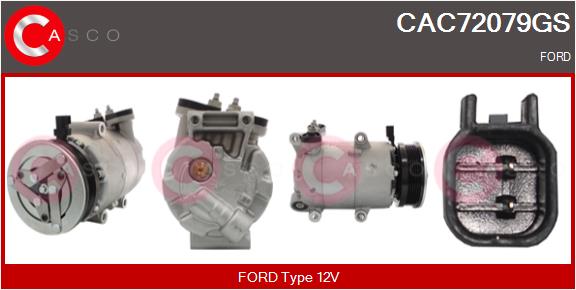 Compressor, air conditioning (CAC72079GS)
