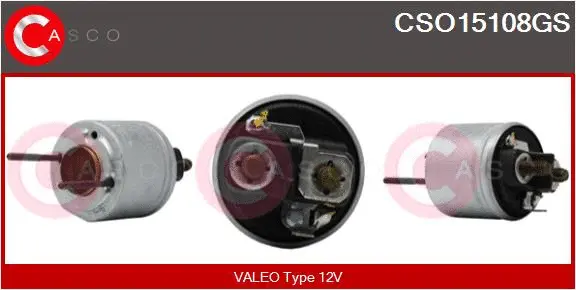Solenoid Switch, starter (CSO15108GS)