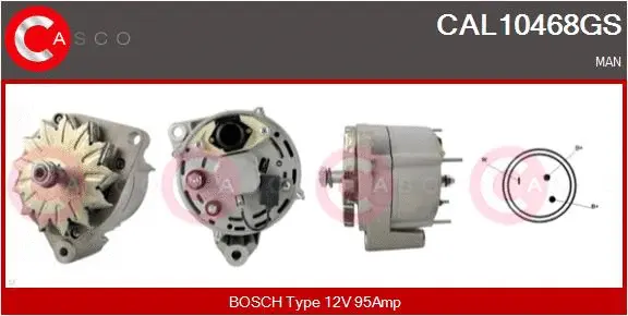 Alternator (CAL10468GS)