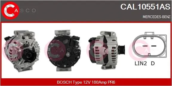 Alternator (CAL10551AS)