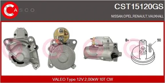 Starter (CST15120GS)