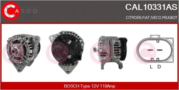 Alternator (CAL10331AS)