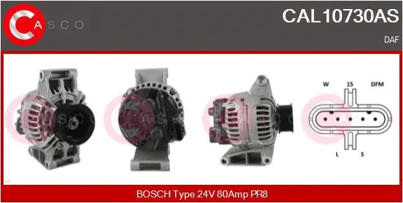 Alternator (CAL10730AS)