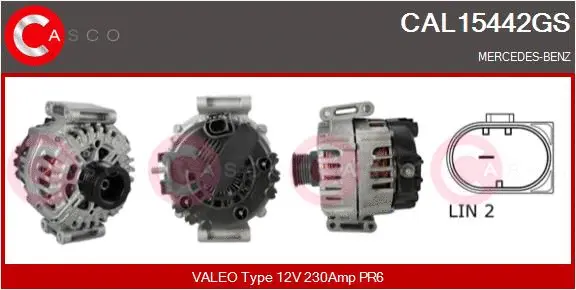 Alternator (CAL15442GS)