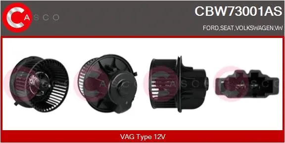 Interior Blower (CBW73001AS)