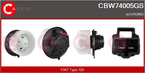 Interior Blower (CBW74005GS)