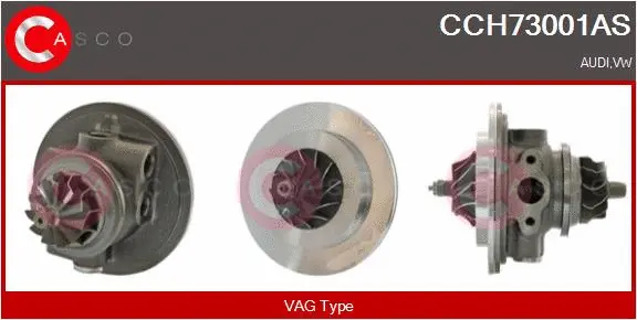 Core assembly, turbocharger (CCH73001AS)