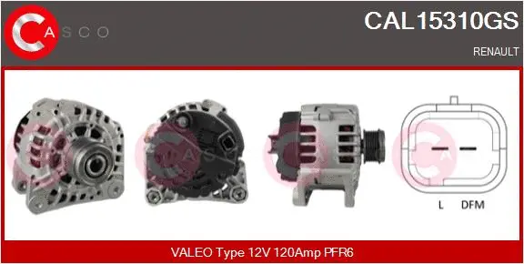 Alternator (CAL15310GS)