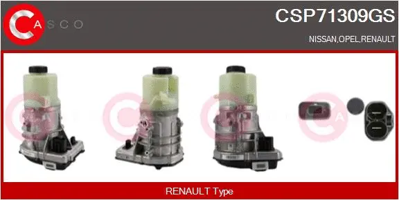 Hydraulic Pump, steering (CSP71309GS)