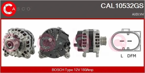 Alternator (CAL10532GS)