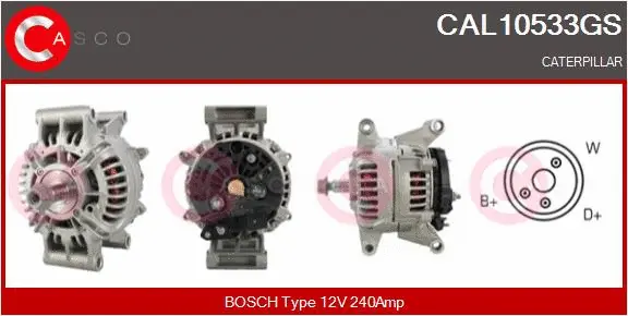 Alternator (CAL10533GS)