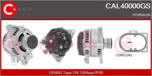 Alternator (CAL40000GS)
