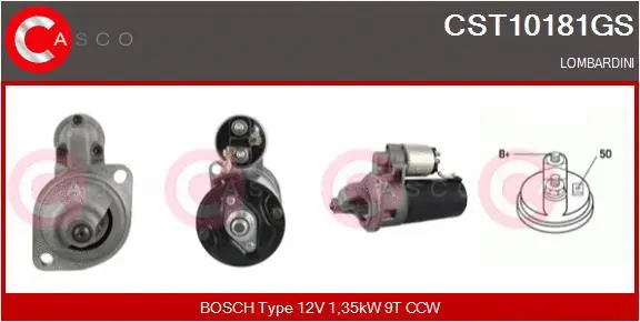 Starter (CST10181GS)