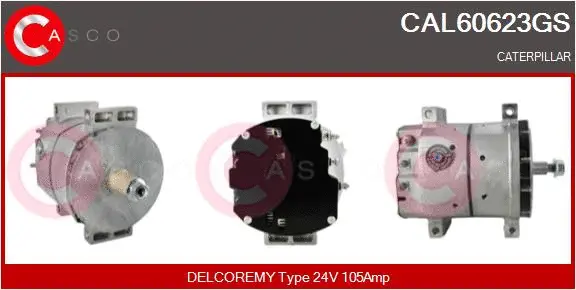 Alternator (CAL60623GS)
