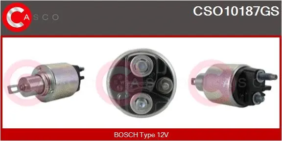 Solenoid Switch, starter (CSO10187GS)