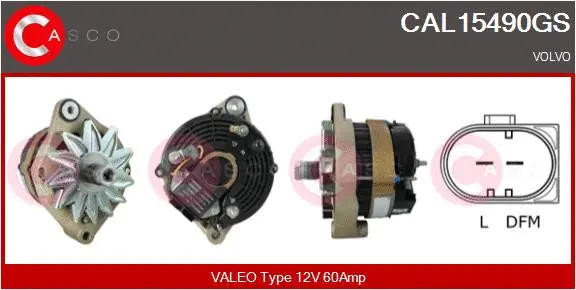 Alternator (CAL15490GS)