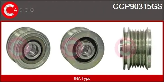 Belt Pulley, alternator (CCP90315GS)