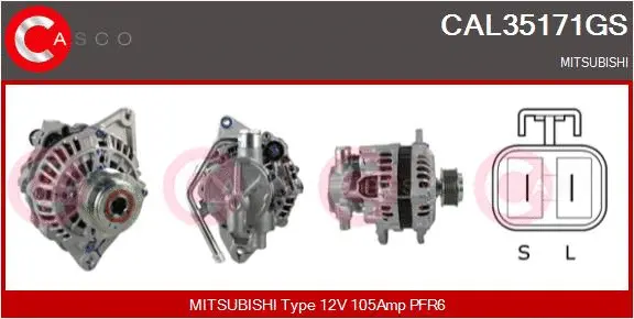 Alternator (CAL35171GS)