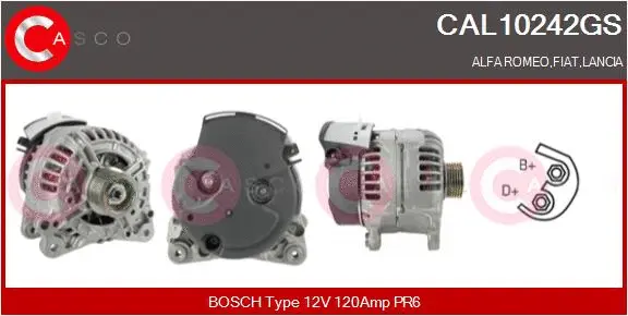 Alternator (CAL10242GS)