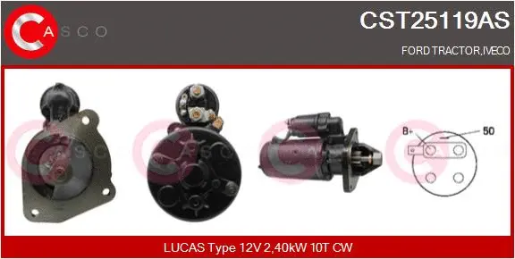 Starter (CST25119AS)