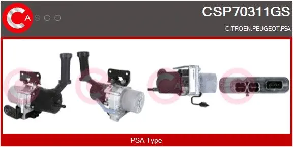 Hydraulic Pump, steering (CSP70311GS)