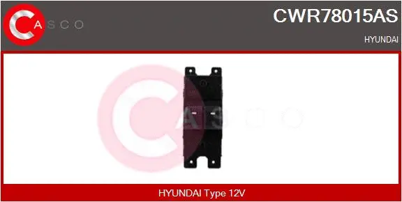 Switch, window regulator (CWR78015AS)