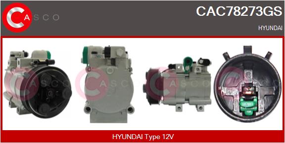 Compressor, air conditioning (CAC78273GS)
