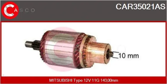 Armature, starter (CAR35021AS)