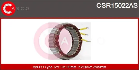 Stator, alternator (CSR15022AS)