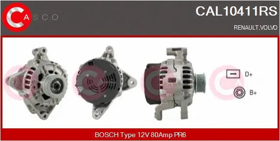 Alternator (CAL10411RS)