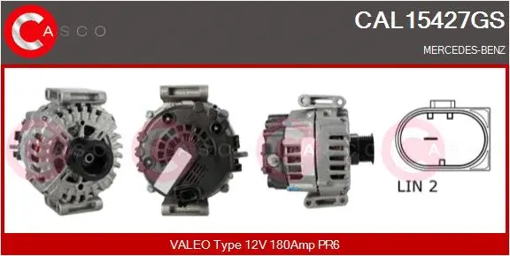 Alternator (CAL15427GS)