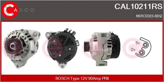 Alternator (CAL10211RS)