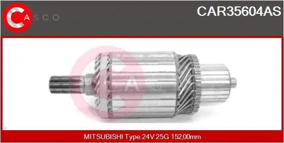 Armature, starter (CAR35604AS)