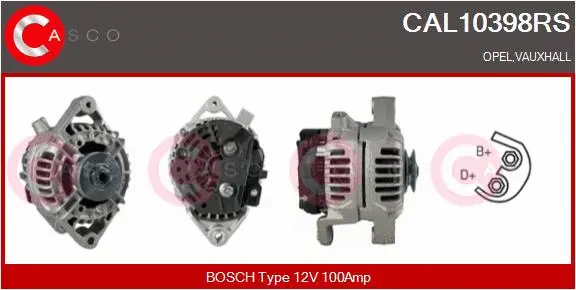 Alternator (CAL10398RS)