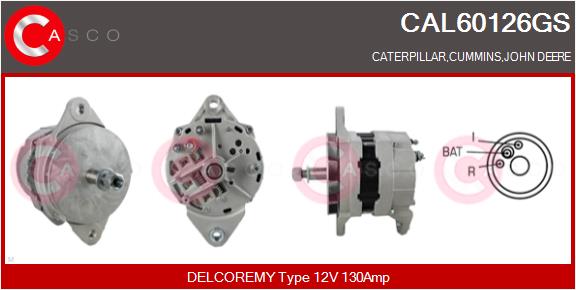 Alternator (CAL60126GS)